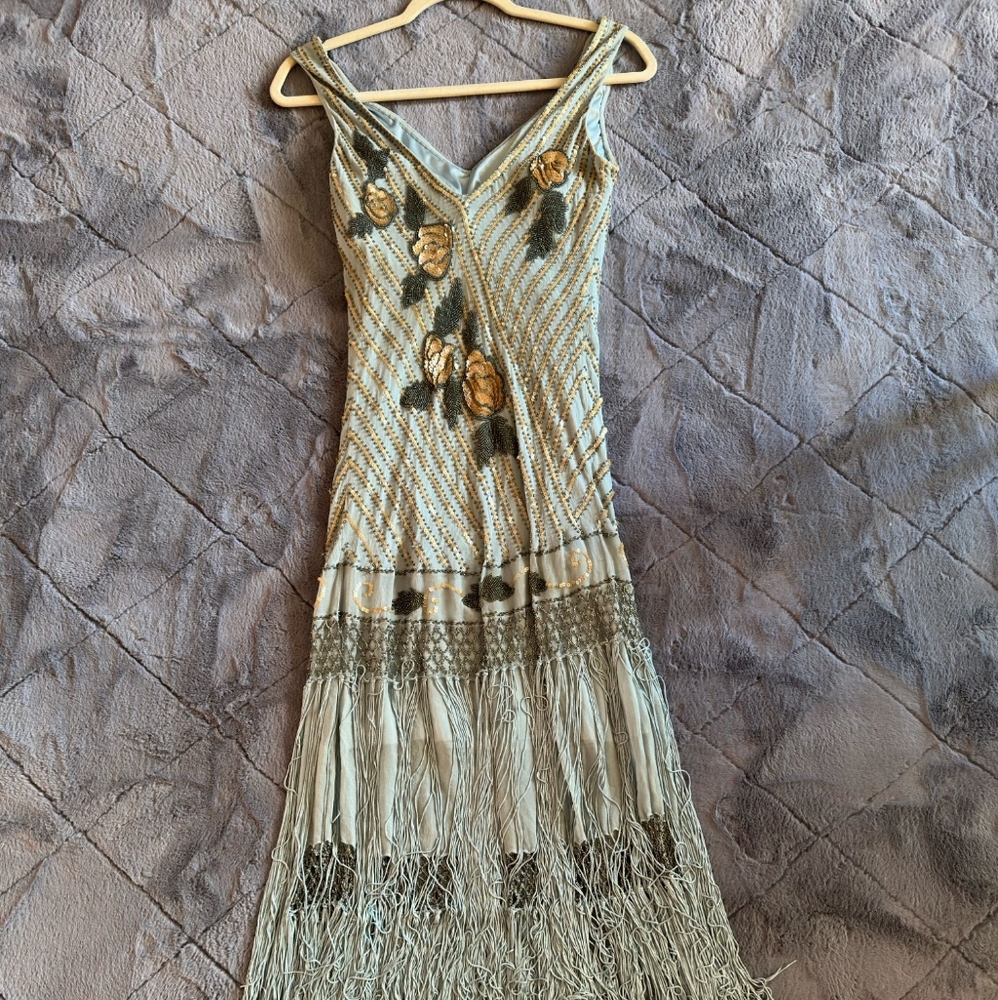 Madi gras mint green dress